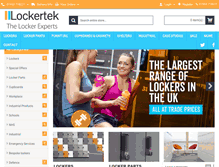Tablet Screenshot of lockertek.co.uk